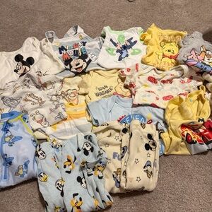 Disney Kids Matching Sets - Yellow, White, Blue, Cream
